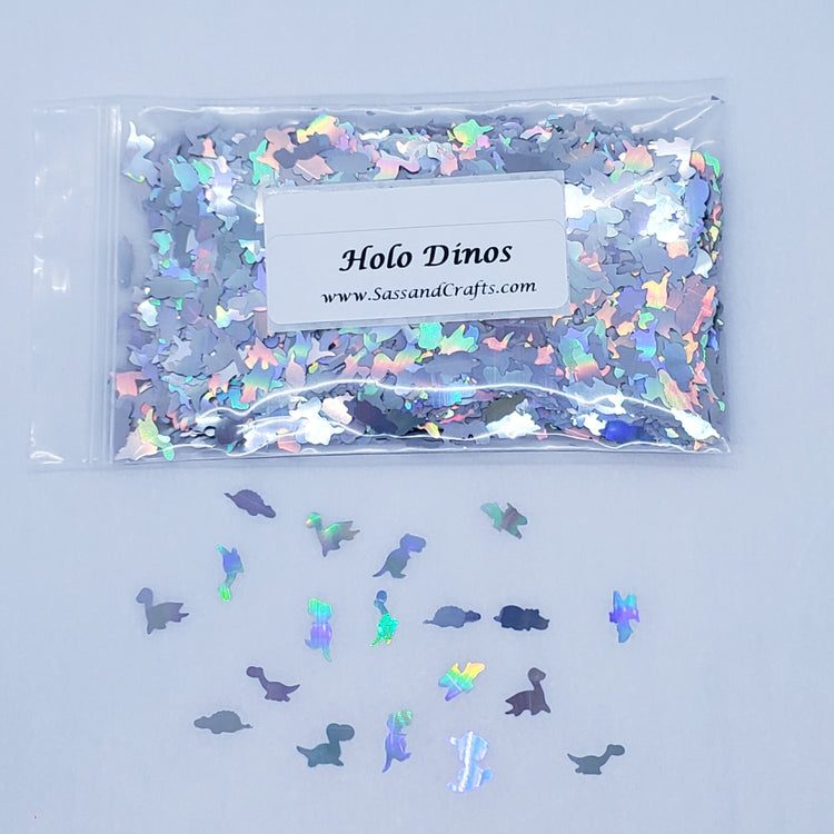 Holo Silver Dinosaurs - 1 oz