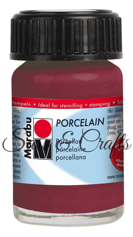 Porcelain Paint Blackberry - 15ml
