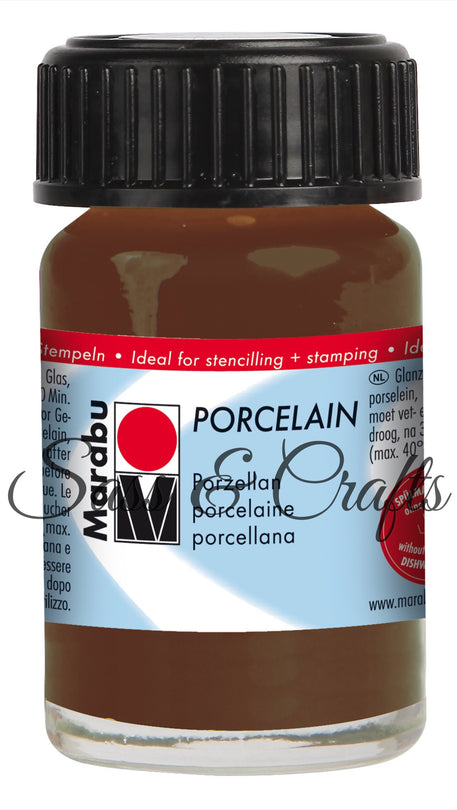 Porcelain Paint Cocoa - 15ml