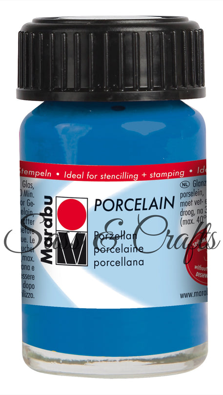 Porcelain Paint Gentian - 15ml