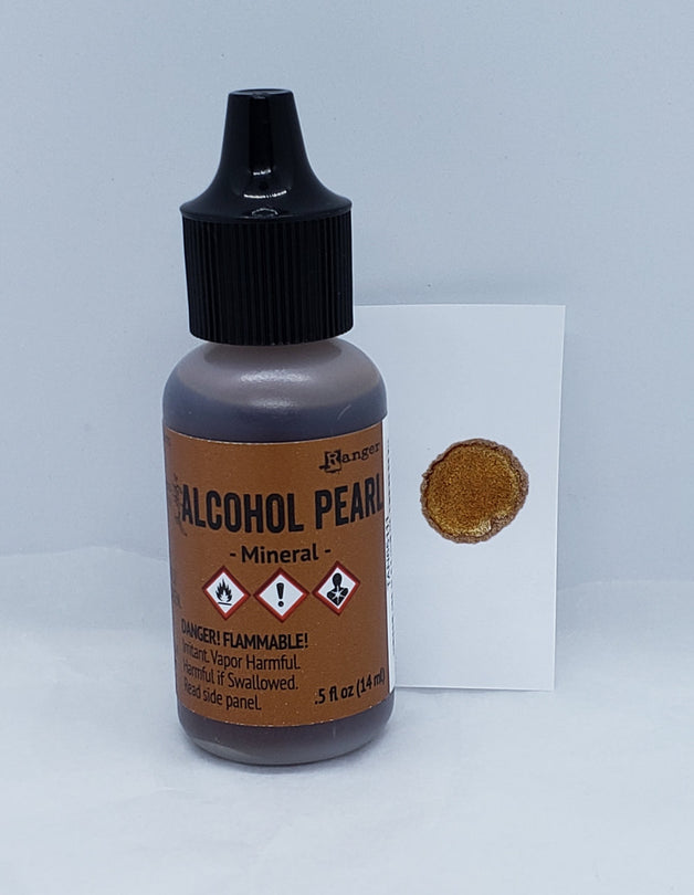 Mineral Alcohol Pearl Ink - 1/2 oz