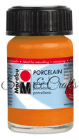 Porcelain Paint Orange - 15ml
