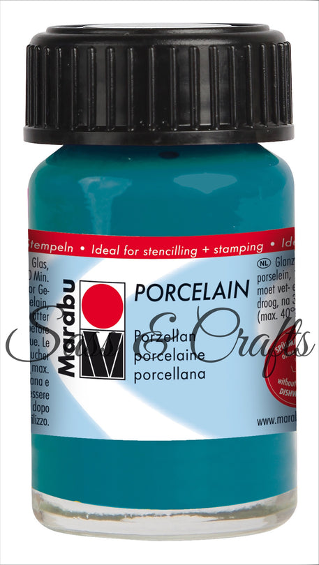 Porcelain Paint Petrol - 15ml
