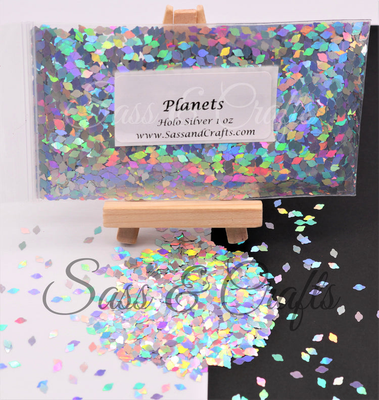 Holo Silver Planets - 1 oz