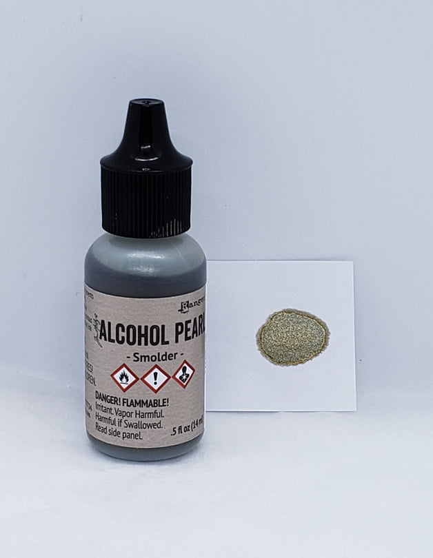 Smolder Alcohol Pearl Ink - 1/2 oz