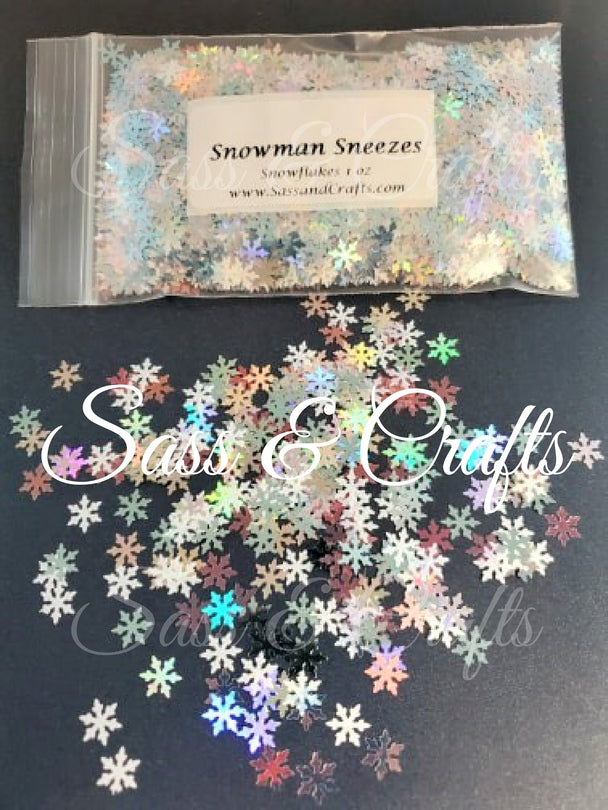 Snowman Sneezes Snowflakes - 1 oz