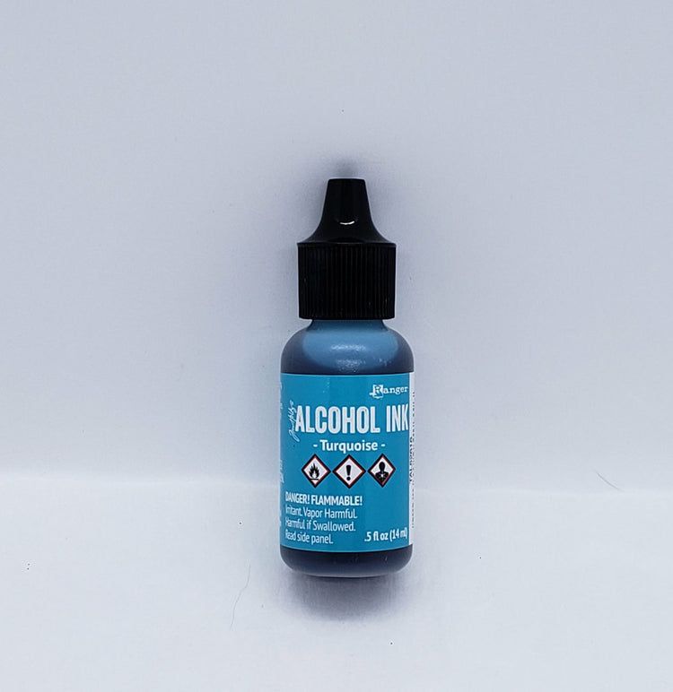 Turquoise Alcohol Ink - 1/2 oz