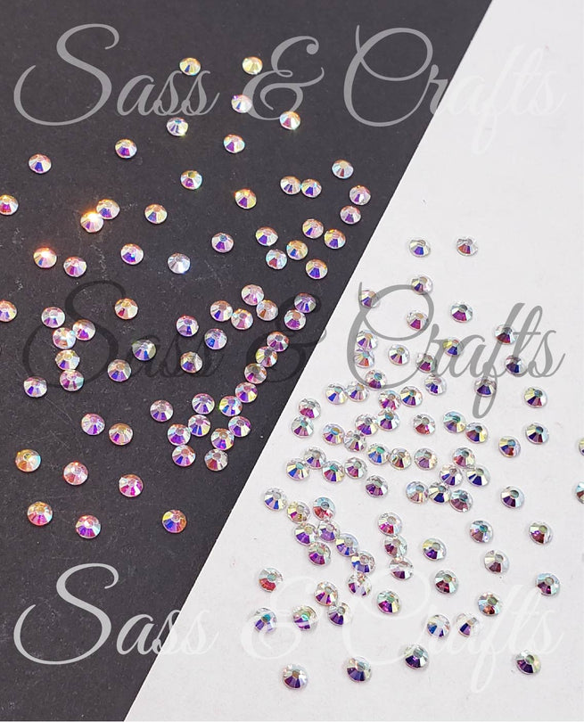 Crystal AB Glass Rhinestones