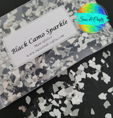 Man Glitter - Black Camo Sparkle - 1 oz