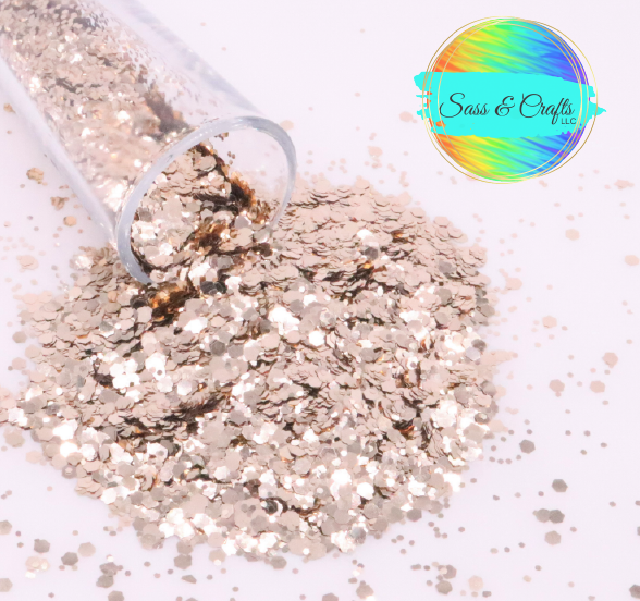 Champagne Gold Chunky - 2 oz