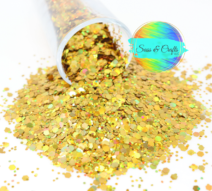 Holo Gold Chunky - 2 oz