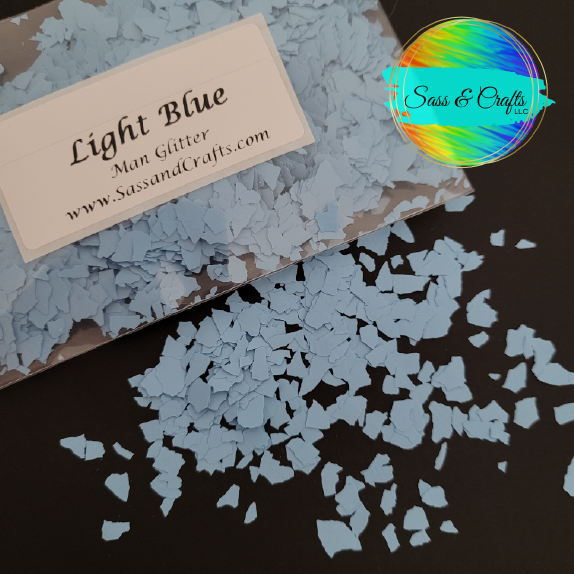 Midnight Navy Blue Craft Glitter (fine flake)