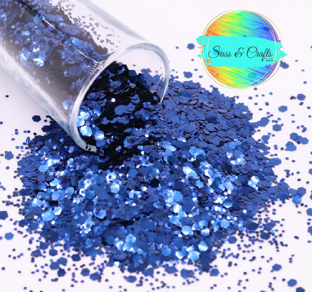 Navy Blue Chunky - 2 oz