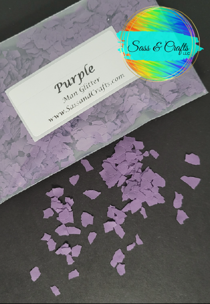 Man Glitter - Purple - 1 oz