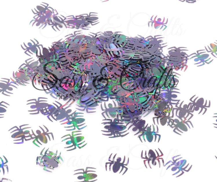 Holo Black Spiders - 1 oz