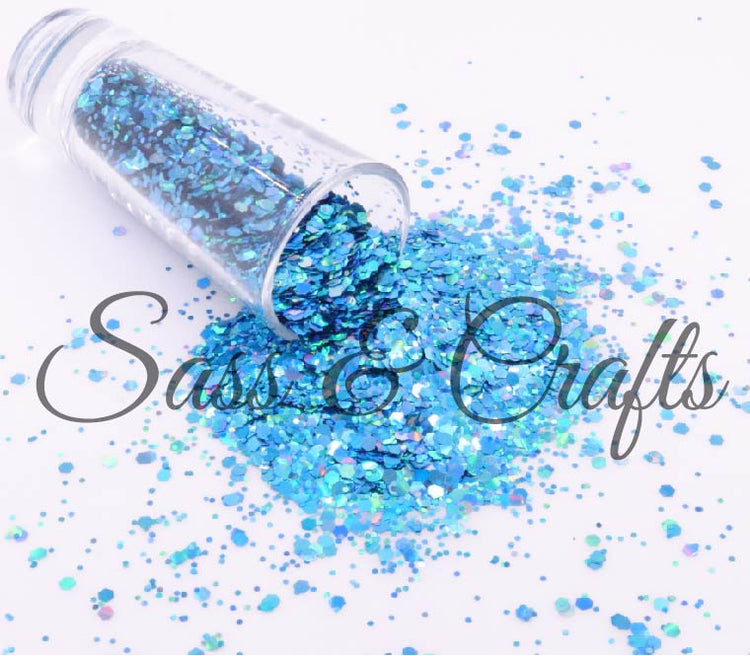 Tahitian Blue Chunky - 2 oz