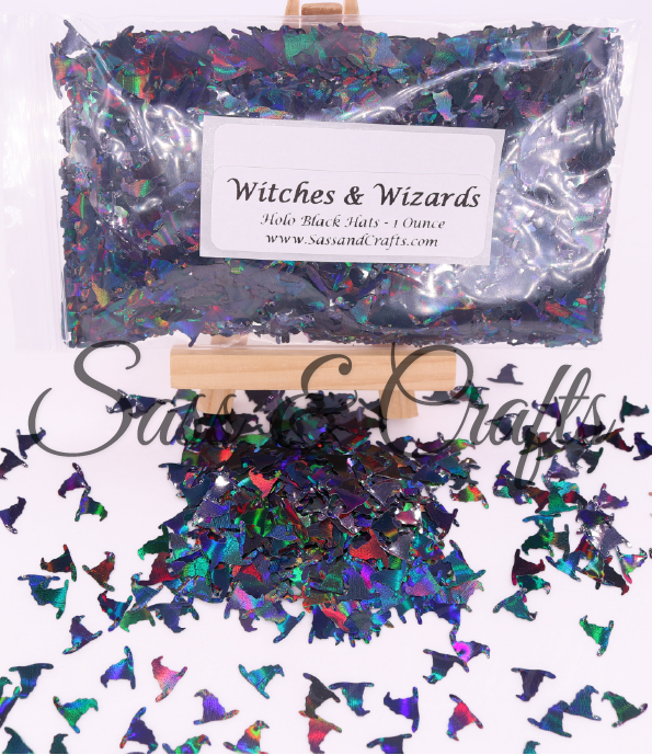 Witches & Wizards - Holo Black Hat - 1 oz