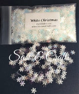 White Christmas Snowflakes - 1 oz