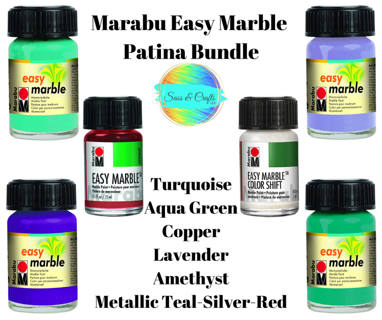 Marabu Easy Marble Patina Bundle