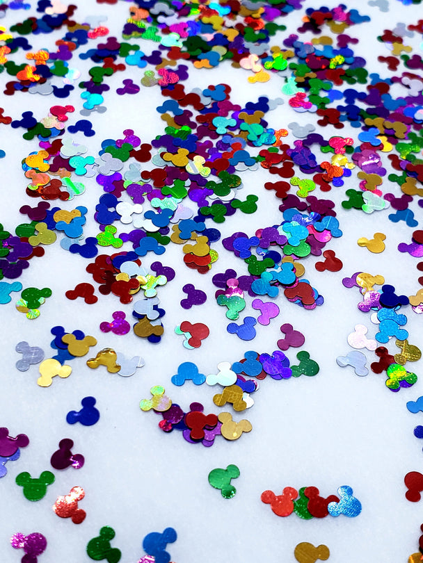 Holo Rainbow Mouse Ears - 1 oz