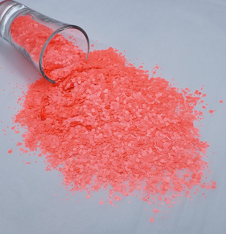 Pearlescent Coral Chunky - 2 oz