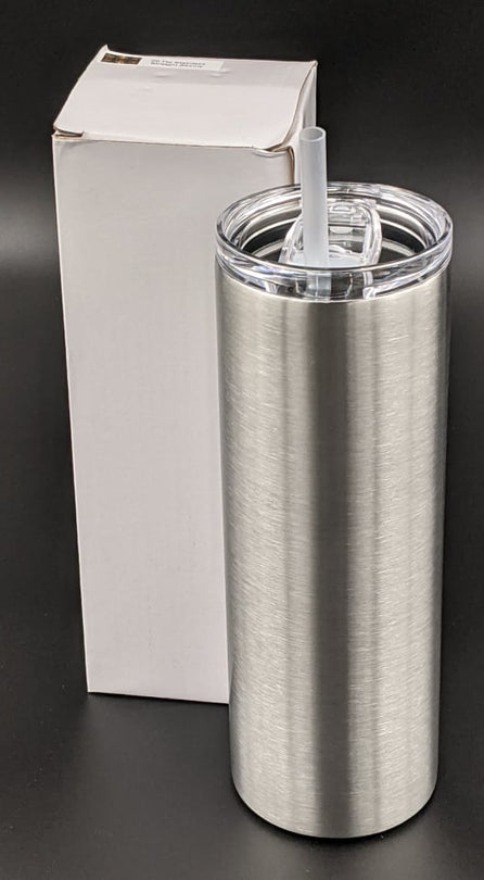 20 oz Straight Skinny Tumbler w/lid