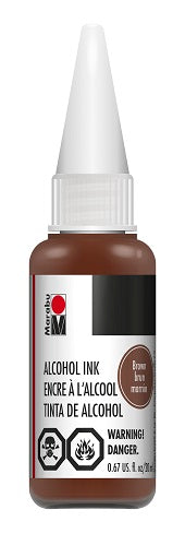Brown Marabu Alcohol Ink