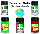 Marabu Easy Marble Christmas Bundle