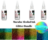 Marabu Alcohol Ink Glitter Bundle