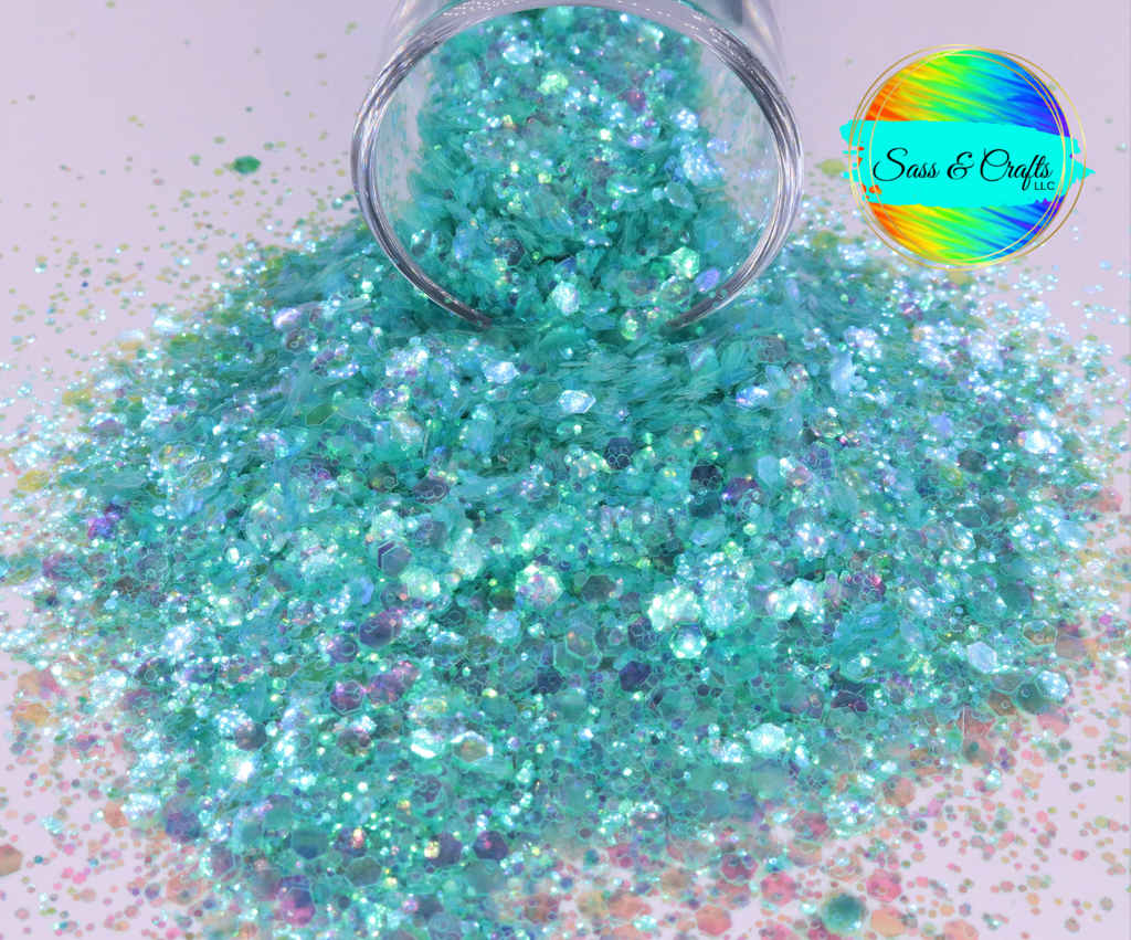 Chunky Glitter Iridescent (bulk): Atlas Dazzle