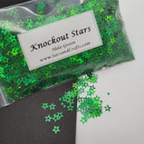 Knockout Stars Holo Green 5 Point - 1 oz