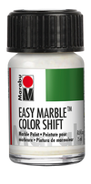 Easy Marble Metallic Teal-Silver-Red - 15ml