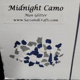Man Glitter - Midnight Camo - 1 oz