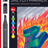 Heat Sketch Marker 6 pcs