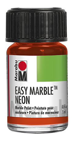 Easy Marble Neon Orange - 15ml