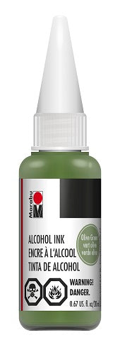 Olive Green Marabu Alcohol Ink