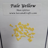 Man Glitter - Pale Yellow - 1 oz