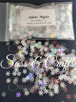 Silent Night Snowflakes - 1 oz