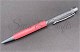 Skinny Pearlescent Ball Point Pen - Pink