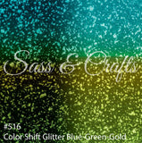 Easy Marble Glitter Blue-Green-Gold - 15ml