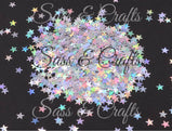 Holo Silver 5 Point Stars - Small - 1 oz