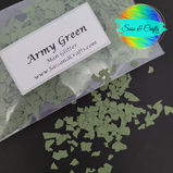 Man Glitter - Army Green - 1 oz