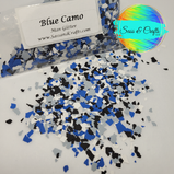 Man Glitter - Blue Camo - 1 oz