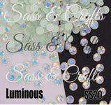 Luminous Glass Rhinestones