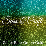 Glitter Blue-Green-Gold Marabu Alcohol Ink