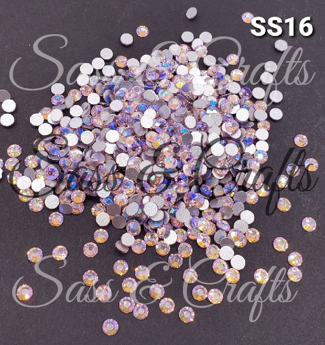 Light Rose AB Glass Rhinestones – Sass & Crafts, LLC