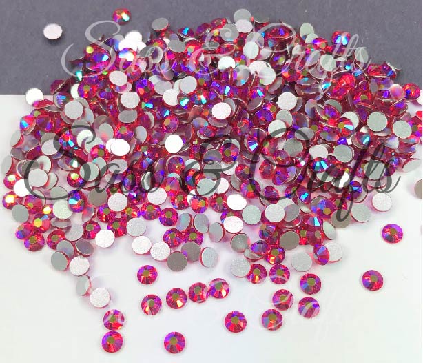 Pink Luminous Glass Rhinestones – Craftyrific